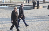 Kanclerz Angela Merkel z wizytą w byłym obozie Auschwitz-Birkenau 