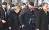 Kanclerz Angela Merkel z wizytą w byłym obozie Auschwitz-Birkenau 