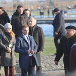 Kanclerz Angela Merkel z wizytą w byłym obozie Auschwitz-Birkenau 