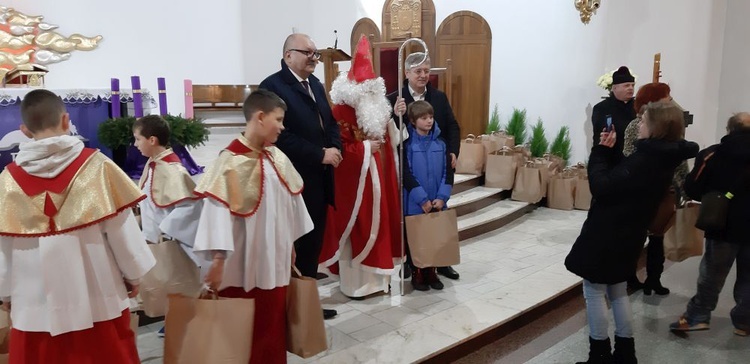 Święty Mikołaj na wałbrzyskim Podzamczu