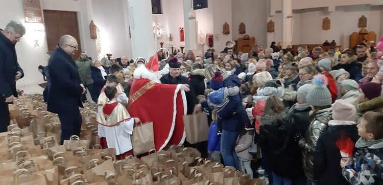 Święty Mikołaj na wałbrzyskim Podzamczu