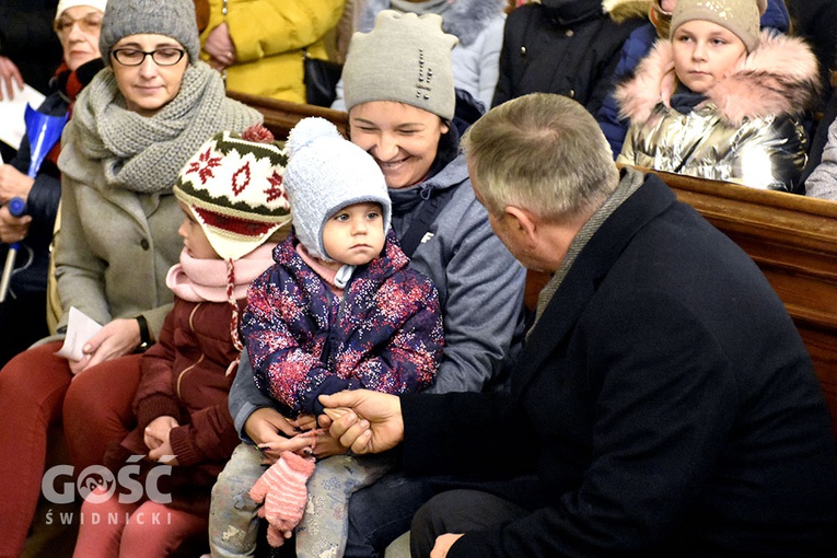 Św. Mikołaj w parafii pw. św. Jerzego i Matki Bożej Różańcowej