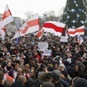 Protesty białoruskiej opozycji przeciwko integracji z Rosją