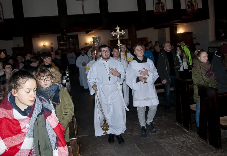 Adwentowe Czuwanie Młodych w Złocieńcu, cz. 1