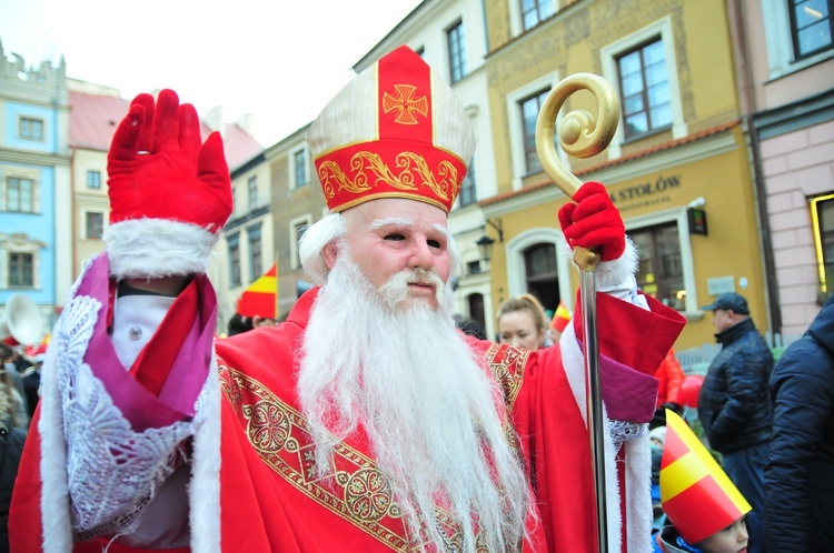 Orszak św. Mikołaja przeszedł ulicami Lublina