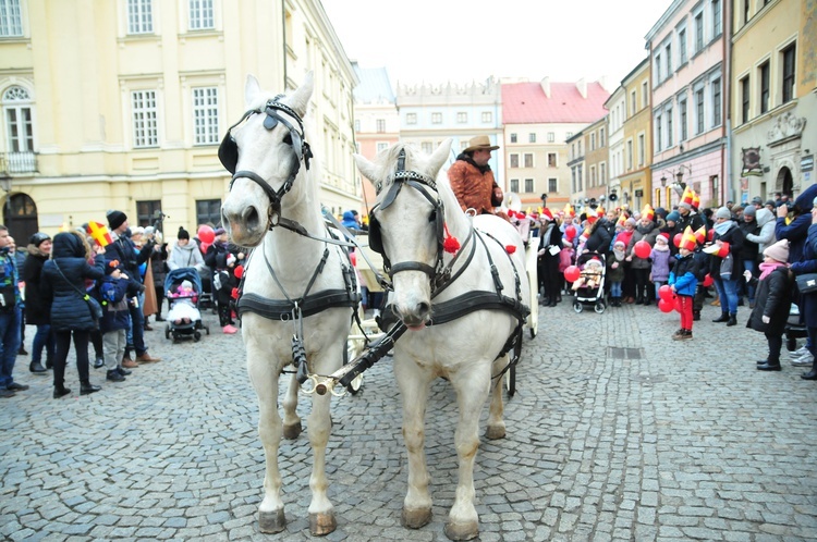 Orszak św. Mikołaja przeszedł ulicami Lublina