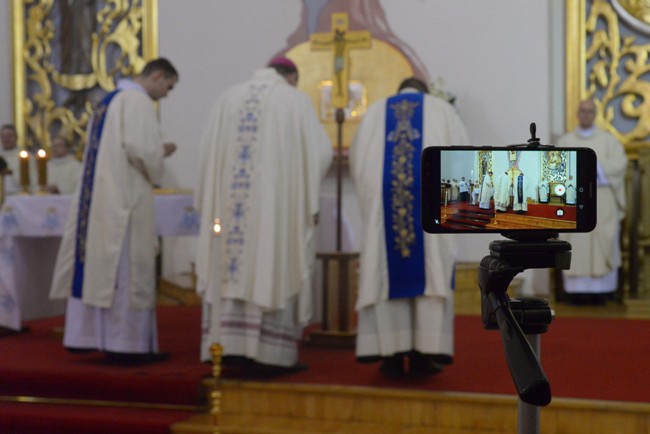 Obłóczyny i posługi w seminarium