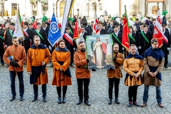 Parada górnicza po 80 latach powróciła do Tarnowskich Gór