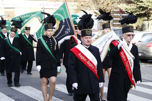 Parada górnicza w Tarnowskich Górach