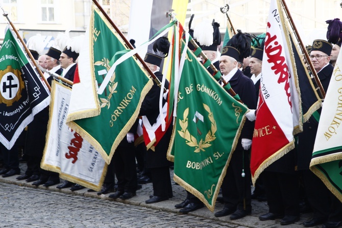 Parada górnicza w Tarnowskich Górach