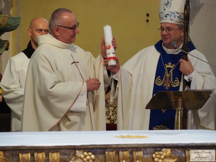 Pożegnanie ks. Jarosława Stosia i przywitanie ks. Marcina Siewruka w Żaganiu