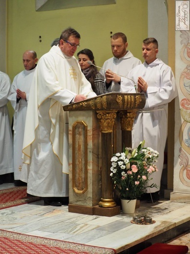 Pożegnanie ks. Jarosława Stosia i przywitanie ks. Marcina Siewruka w Żaganiu