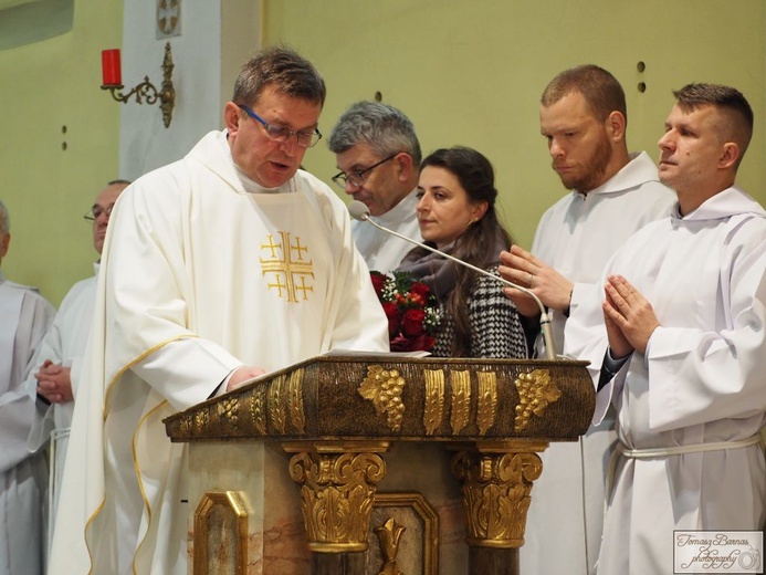 Pożegnanie ks. Jarosława Stosia i przywitanie ks. Marcina Siewruka w Żaganiu