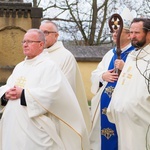 Pożegnanie ks. Jarosława Stosia i przywitanie ks. Marcina Siewruka w Żaganiu