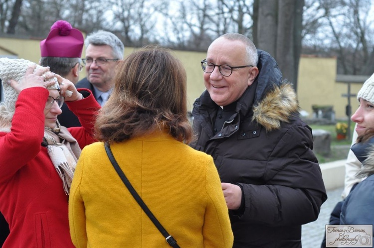 Pożegnanie ks. Jarosława Stosia i przywitanie ks. Marcina Siewruka w Żaganiu