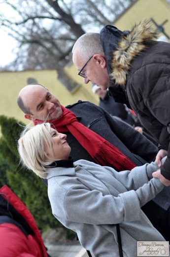 Pożegnanie ks. Jarosława Stosia i przywitanie ks. Marcina Siewruka w Żaganiu