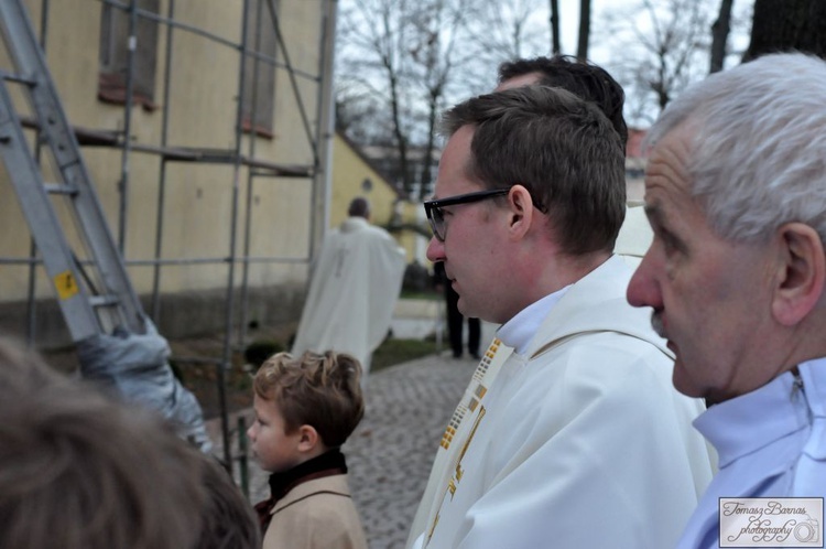 Pożegnanie ks. Jarosława Stosia i przywitanie ks. Marcina Siewruka w Żaganiu