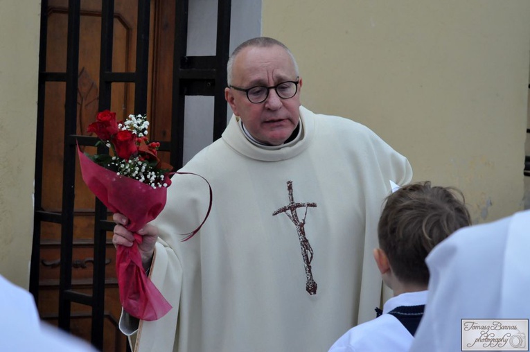 Pożegnanie ks. Jarosława Stosia i przywitanie ks. Marcina Siewruka w Żaganiu