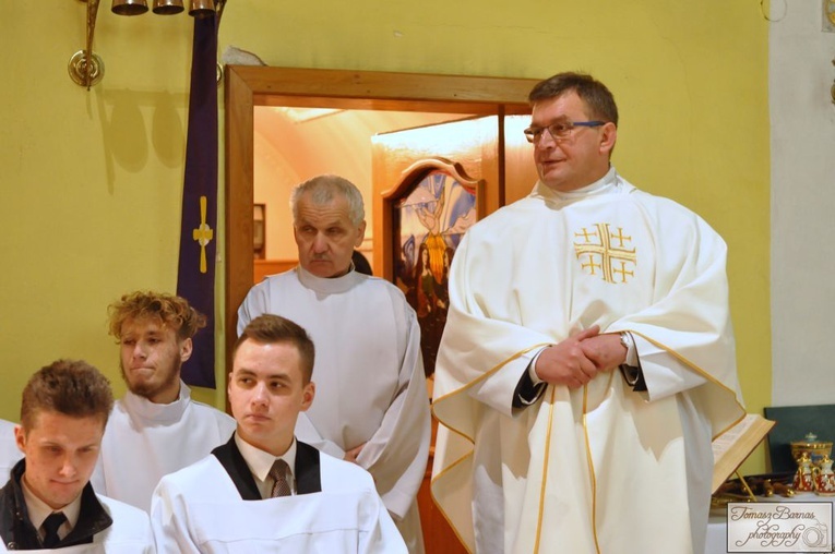 Pożegnanie ks. Jarosława Stosia i przywitanie ks. Marcina Siewruka w Żaganiu