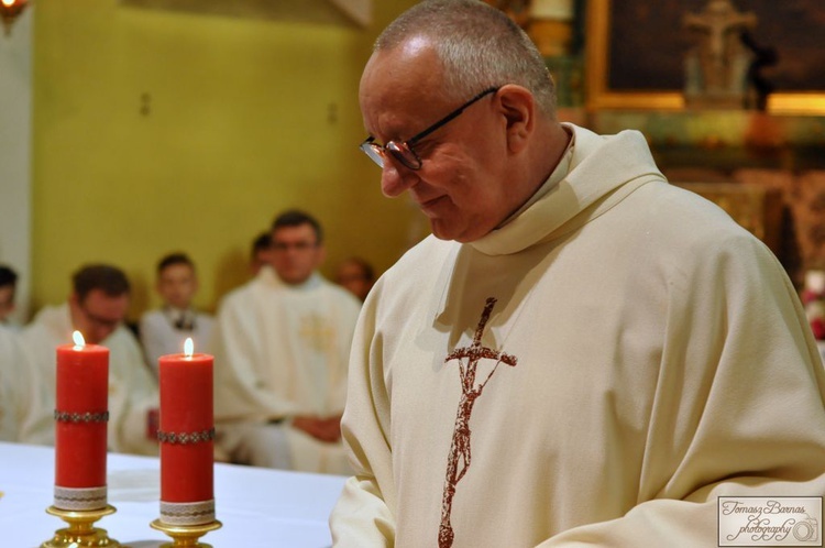 Pożegnanie ks. Jarosława Stosia i przywitanie ks. Marcina Siewruka w Żaganiu