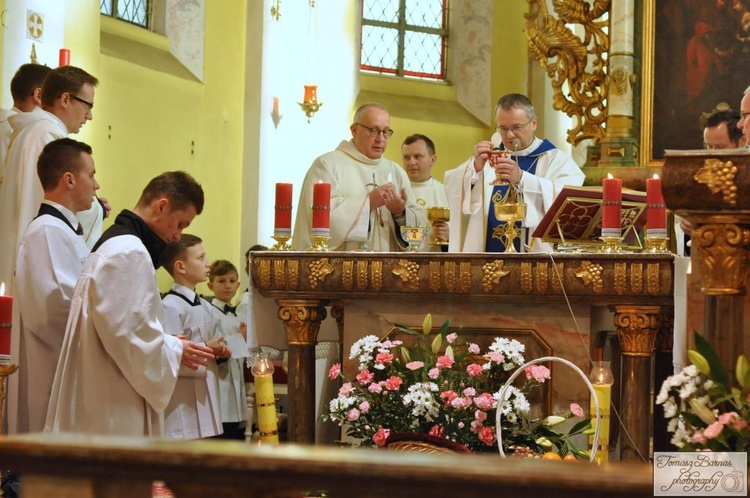 Pożegnanie ks. Jarosława Stosia i przywitanie ks. Marcina Siewruka w Żaganiu