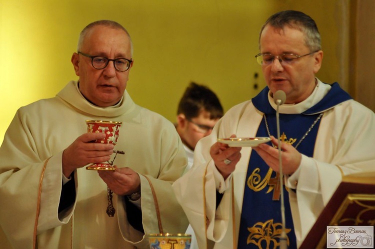 Pożegnanie ks. Jarosława Stosia i przywitanie ks. Marcina Siewruka w Żaganiu