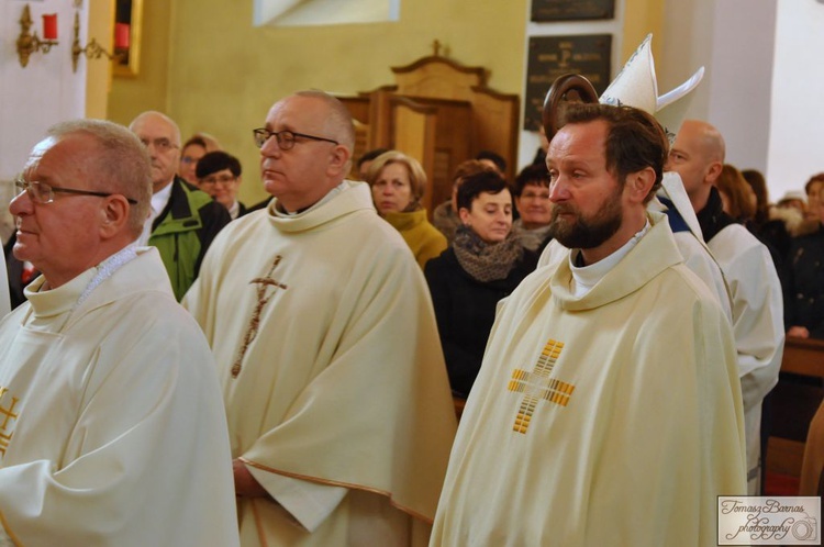 Pożegnanie ks. Jarosława Stosia i przywitanie ks. Marcina Siewruka w Żaganiu