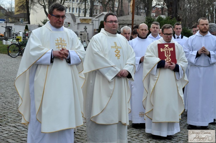 Pożegnanie ks. Jarosława Stosia i przywitanie ks. Marcina Siewruka w Żaganiu