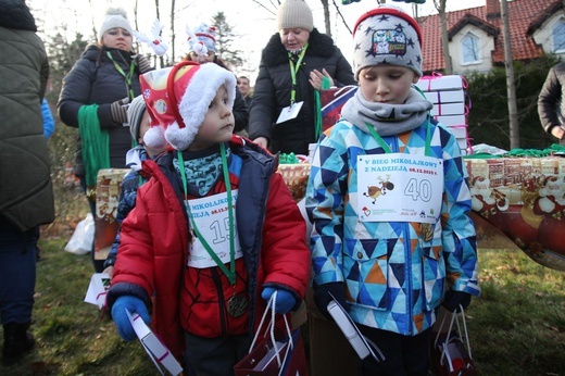 5. Bieg mikołajkowy z "Nadzieją" - Wapienica 2019