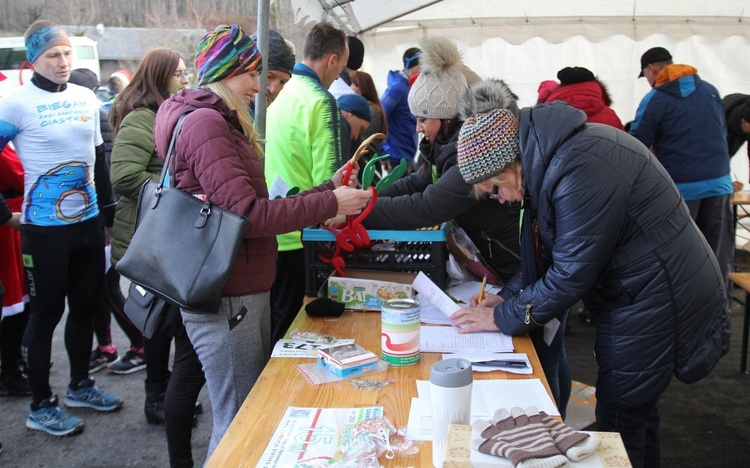 5. Bieg mikołajkowy z "Nadzieją" - Wapienica 2019