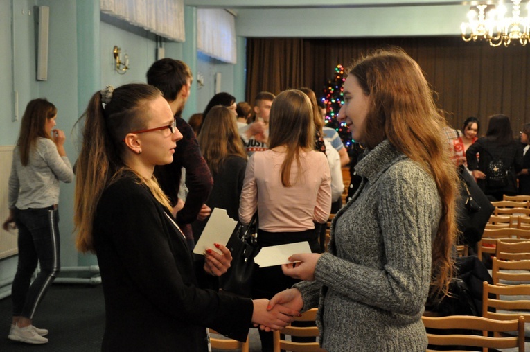 Spotkanie przedświąteczne studentów z zagranicy