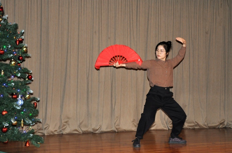 Spotkanie przedświąteczne studentów z zagranicy