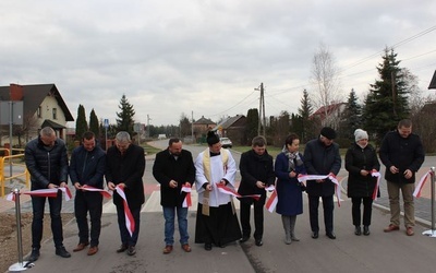 Nisko, ul. Grądy. Oddanie przebudowanej ulicy.