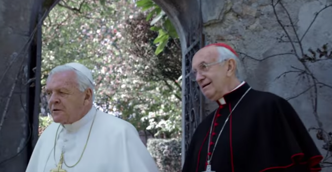Film "Dwóch papieży" nominowany do nagrody Złotego Globu