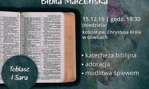 Kolejna "Biblia małżeńska" - już w niedzielę w Gliwicach