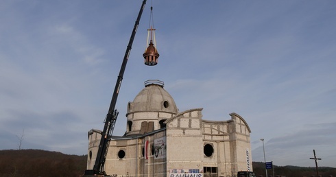 Pogoda pozwoliła na przeprowadzenie zaplanowanych prac montażowych.