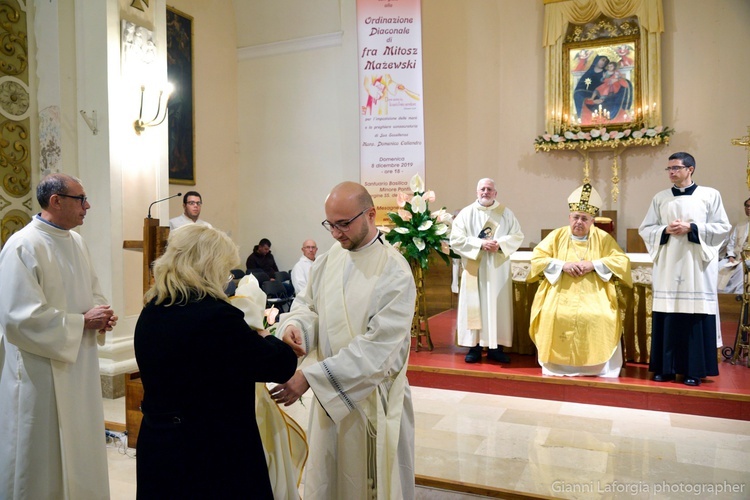 Święcenia diakonatu br. Miłosza Mażewskiego