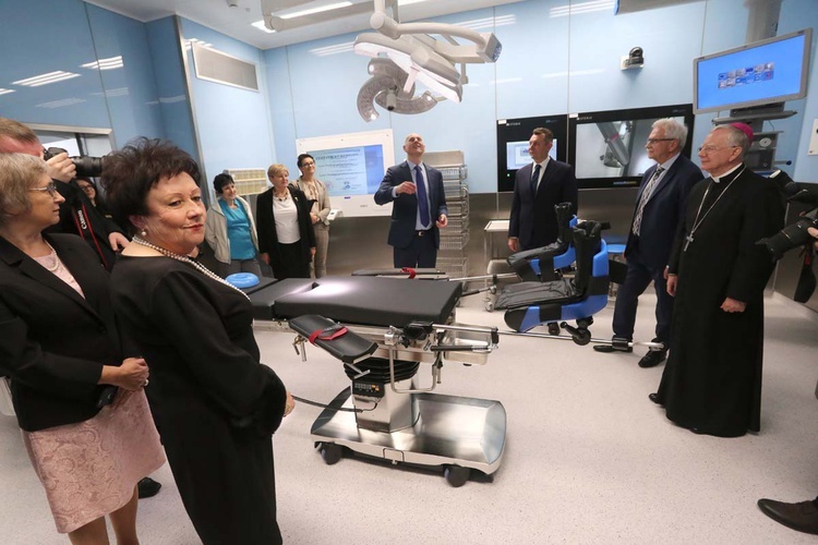 Poświęcenie nowego sprzętu w Szpitalu im. Narutowicza w Krakowie
