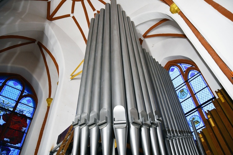 Nowe organy w kościele Mariackim w Słupsku.