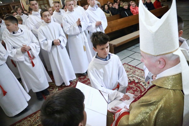 Błogosławieństwo lektorów w Zalasowej