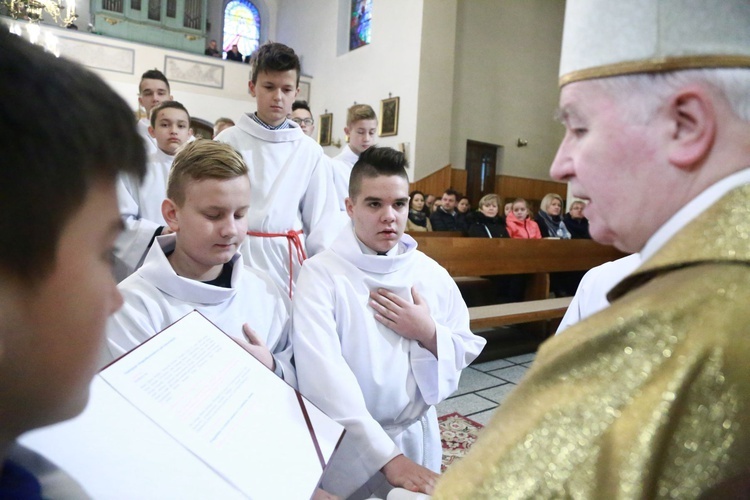 Błogosławieństwo lektorów w Zalasowej