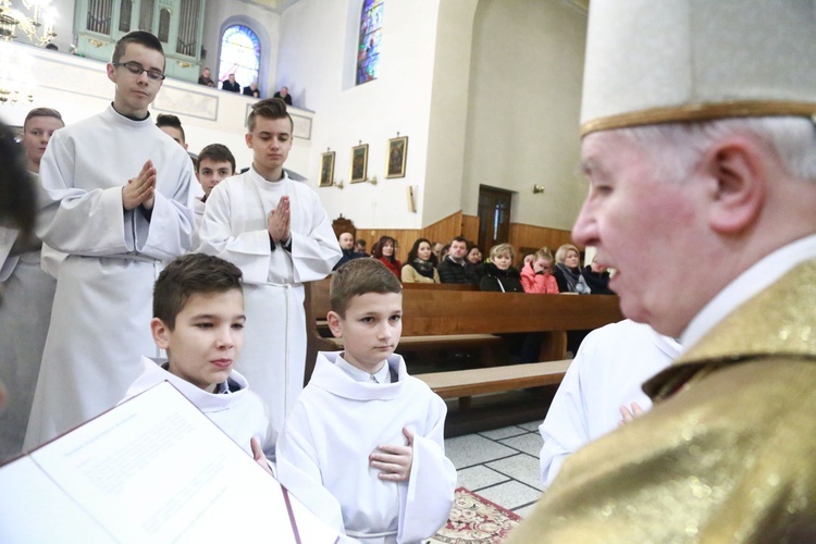 Błogosławieństwo lektorów w Zalasowej