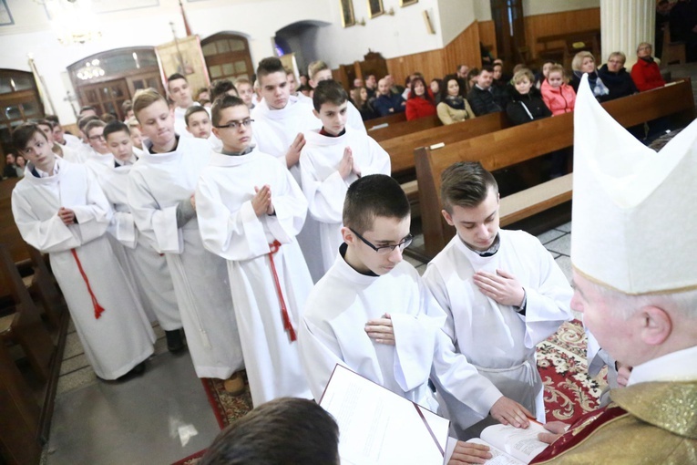 Błogosławieństwo lektorów w Zalasowej