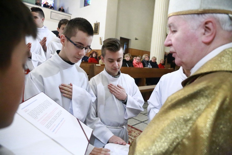 Błogosławieństwo lektorów w Zalasowej