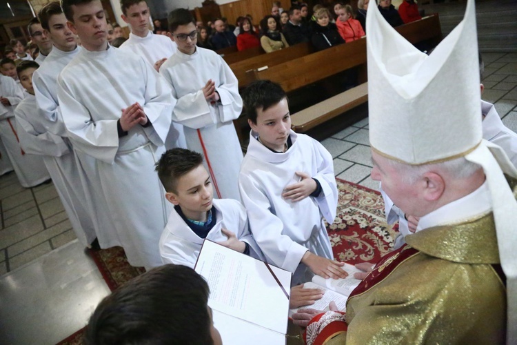 Błogosławieństwo lektorów w Zalasowej