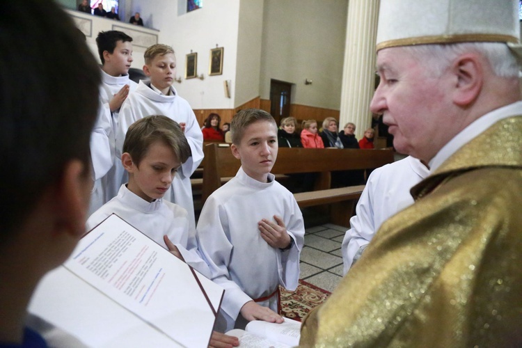 Błogosławieństwo lektorów w Zalasowej