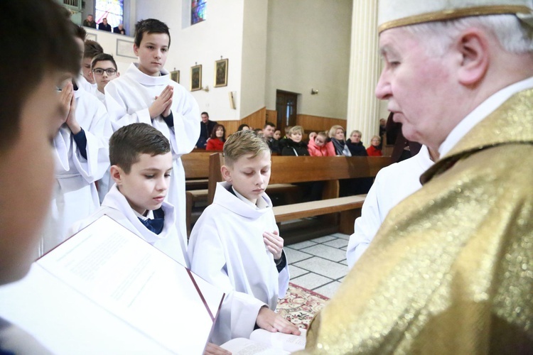 Błogosławieństwo lektorów w Zalasowej