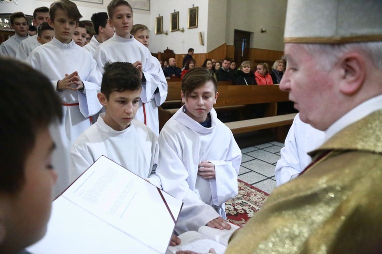 Błogosławieństwo lektorów w Zalasowej