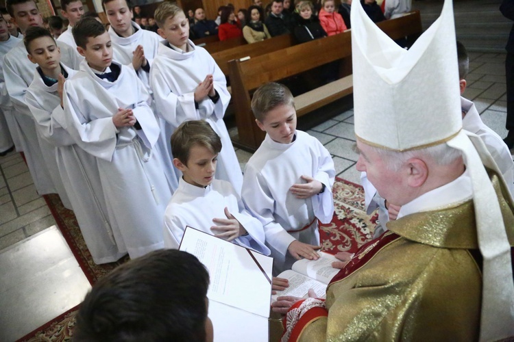 Błogosławieństwo lektorów w Zalasowej