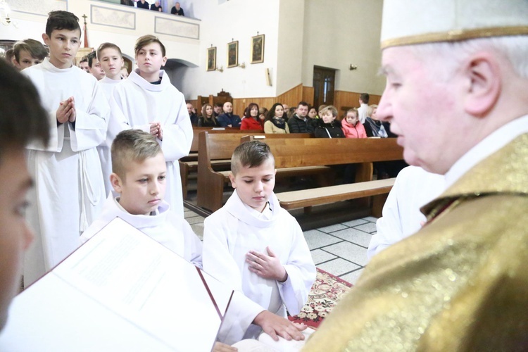 Błogosławieństwo lektorów w Zalasowej